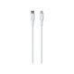 PURO - USB-C Kabel / MFI Lightning, 12W, Soft, 1,5 m, bela