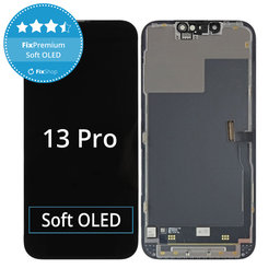 Apple iPhone 13 Pro - LCD zaslon + steklo na dotik + okvir Soft OLED FixPremium