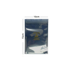 ESD antistatična vrečka z zadrgo (Print) - 10x15cm 20 kosov