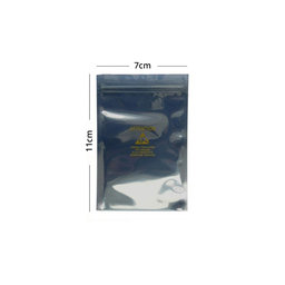ESD antistatična vrečka z zadrgo (Print) - 7x11cm 50 kosov