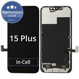 Apple iPhone 15 Plus - LCD zaslon + steklo na dotik + okvir In-Cell FixPremium