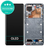 Xiaomi Mi 11 M2011K2G - LCD zaslon + steklo na dotik + okvir (Midnight Gray) OLED