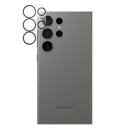 PanzerGlass - Zaščitni Ovitek za Objektiv Kamere PicturePerfect za Samsung Galaxy S24 Ultra, črn