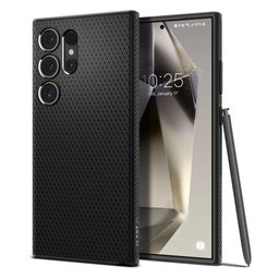 Spigen - Ovitek Liquid Air za Samsung Galaxy S24 Ultra, Matte Black