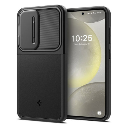 Spigen - Ovitek Optik Armor za Samsung Galaxy S24, črna