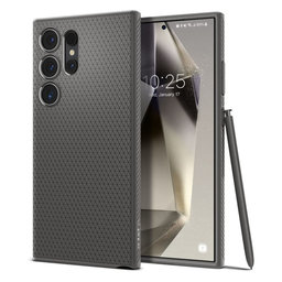 Spigen - Ovitek Liquid Air za Samsung Galaxy S24 Ultra, Granite Grey