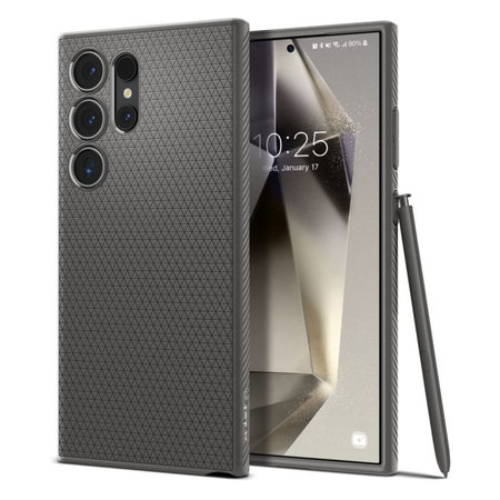 Spigen - Ovitek Liquid Air za Samsung Galaxy S24 Ultra, Granite Grey