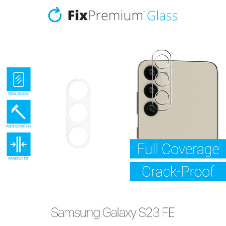 FixPremium Glass - Kaljeno Steklo za zadnjo kamero za Samsung Galaxy S23 FE