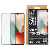 Kaljeno steklo UWF za Xiaomi Redmi Note 13 4G, Črna, SAFE by PanzerGlass