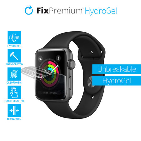 FixPremium - Unbreakable Screen Protector za Apple Watch 1, 2, 3 (38mm)