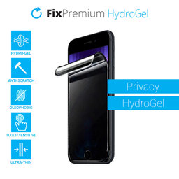 FixPremium - Privacy Screen Protector za Apple iPhone 6, 6S, 7, 8, SE 2020 in SE 2022