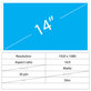 14 LCD Slim mat 30 pin Full HD Brez ročajev