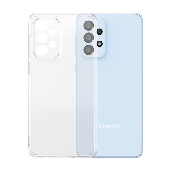 Ovitek TPU za Samsung Galaxy A33 5G, Prozorna, SAFE by PanzerGlass