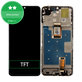 Honor X6a - LCD zaslon + steklo na dotik + okvir (Midnight Black) TFT