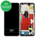Honor X8a CRT-LX1 CRT-LX2 CRT-LX3 - LCD zaslon + steklo na dotik + okvir (Midnight Black) TFT