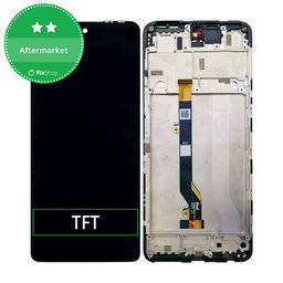 Infinix Hot 30 X6831 - LCD zaslon + steklo na dotik + okvir (Racing Black) TFT