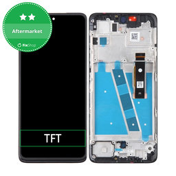 Motorola Moto G72 XT2255 - LCD zaslon + steklo na dotik + okvir (Meteorite Gray) TFT