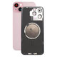 Apple iPhone 15 Plus - Steklo zadnjega ohišja + Leča kamere + Kovinska plošča + Magsafe magnet (Pink)