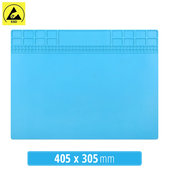 Sunshine SS-004B - Magnetna ESD Antistatična, toplotno odporna silikonska podloga - 40.5 x 30.5cm