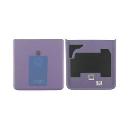 Motorola Razr 40 - Pokrov baterije (spodaj) (Grape Compote) - 5S58C22941 Genuine Service Pack