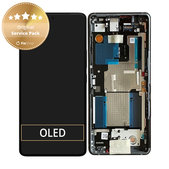 Asus Zenfone 11 Ultra - LCD zaslon + steklo na dotik + okvir (Eternal Black) - B90AI00N1-R20010 Genuine Service Pack