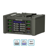 Mechanic V-Power 8 Pro - Servisna USB polnilna postaja z USB-C, USB 3.0