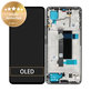 Xiaomi Redmi Note 13 Pro 5G - LCD zaslon + steklo na dotik + okvir (Midnight Black) - 5600020N1600 Genuine Service Pack
