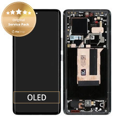 Xiaomi 13 Ultra - LCD zaslon + steklo na dotik + okvir (Black) - 56000600M100 Genuine Service Pack