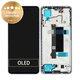 Xiaomi Redmi Note 13 Pro 5G 2312DRA50C - LCD zaslon + steklo na dotik + okvir (Midnight Black) - 5600030N1600 Genuine Service Pack