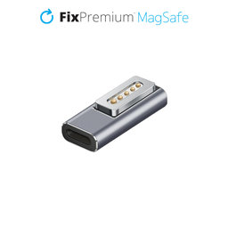 FixPremium - Adapter USB-C - MagSafe 1, srebro