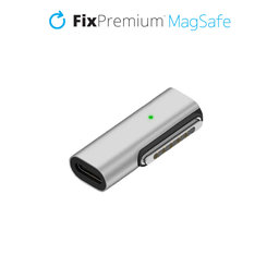 FixPremium - Adapter USB-C - MagSafe 3, srebro