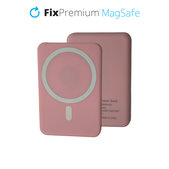 FixPremium - MagSafe PowerBank 5000mAh, roza