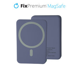FixPremium - MagSafe PowerBank 5000mAh, vijolična