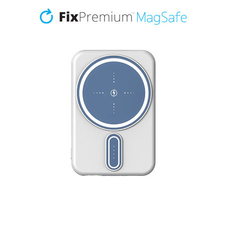 FixPremium - MagSafe PowerBank Pro 10 000mAh, bela