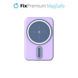 FixPremium - MagSafe PowerBank Pro 10 000mAh, vijolična