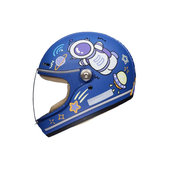 Otroška čelada za električni skiro in kolo (46–52 cm) (Astronaut)