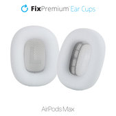 Nadomestne blazinice za Apple AirPods Max (Eco-Leather), bela