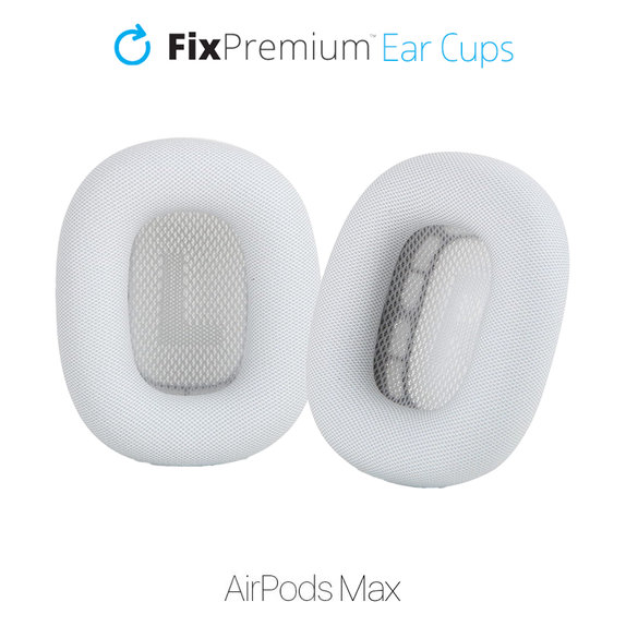 Nadomestne blazinice za Apple AirPods Max (Eco-Leather), bela