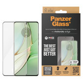 Kaljeno steklo UWF za Motorola Edge 50 Pro, Črna, PanzerGlass