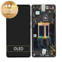 OnePlus 12R - LCD zaslon + steklo na dotik + okvir (Iron Grey) - 621029000157 Genuine Service Pack