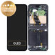 Samsung Galaxy Z Flip 6 F741B - LCD zaslon + steklo na dotik + okvir (Crafted Black) - GH82-35014E Genuine Service Pack