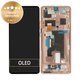 Motorola Edge 50 Ultra - LCD zaslon + steklo na dotik + okvir (Peach Fuzz) - 5D68C24485 Genuine Service Pack