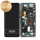 Motorola Edge 50 Ultra - LCD zaslon + steklo na dotik + okvir (Forest Grey) - 5D68C24483 Genuine Service Pack