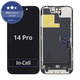 Zaslon In-Cell FHD za iPhone 14 Pro, Steklo na dotik z okvirjem, FixPremium