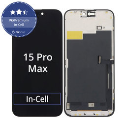 Apple iPhone 15 Pro Max - LCD zaslon + steklo na dotik + okvir In-Cell FixPremium