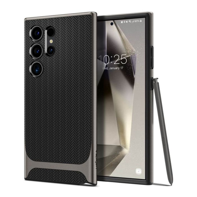 Spigen - Ovitek Neo Hybrid za Samsung Galaxy S24 Ultra, Gunmetal