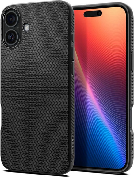 Spigen - Ovitek Liquid Air za iPhone 16, matte black