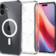 Spigen - Ovitek Ultra Hybrid z MagSafe za iPhone 16, bela
