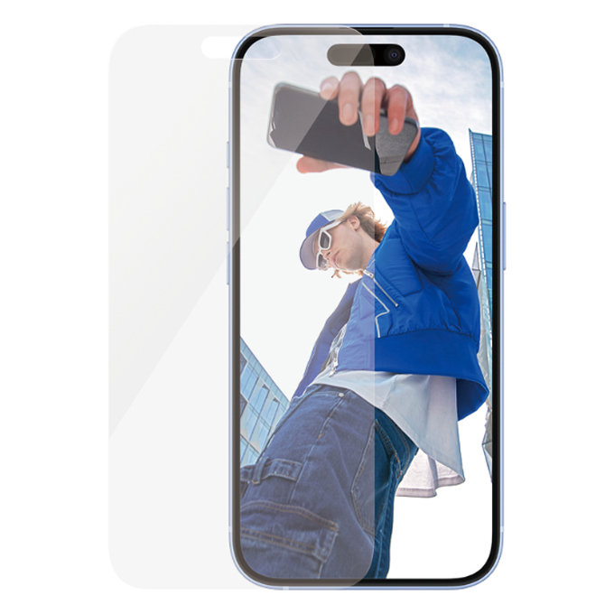 PanzerGlass - Kaljeno Steklo za iPhone 16, transparent