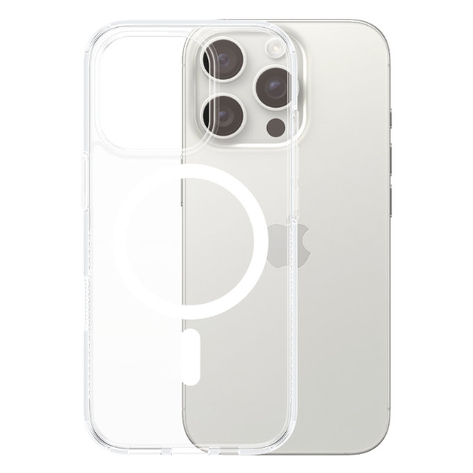 PanzerGlass - Ovitek HardCase z MagSafe za iPhone 16 Pro, transparent